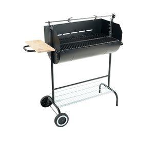 Parrilla a carbón medio tambor BM400