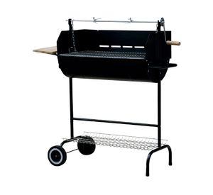 Parrilla a carbón medio tambor BM400