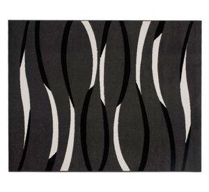 Alfombra 80x120 cm Frize carved D6 gris Idetex.