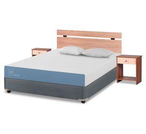 Box americano 2 plazas x 190 cm Excellence + set Olmo + almohadas