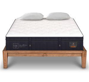 Cama europea Oak 2 plazas Súper premium + 2 almohadas Cic