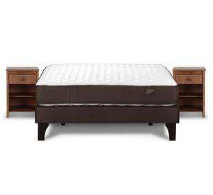 Cama europea 2 plazas Ergo T + 2 veladores Ferrara