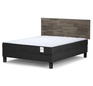Cama europea 2 plazas x 190 cm Wave + respaldo Tabor Rosen