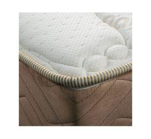 Cama europea 2 plazas x190 cm Bamboo base dividida + Set Pamplona