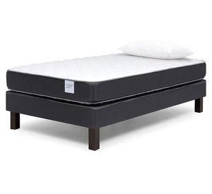 Cama europea 1.5 plazas Wave + almohada