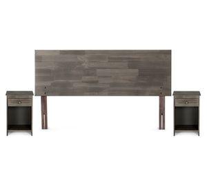 Cama europea 2 plazas Wave + set Tabor + almohadas