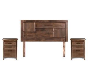 Respaldo 2 plazas + velador Dolce Rosen