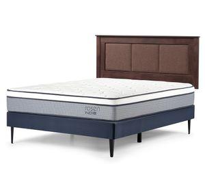 Cama europea 2 plazas Indie + respaldo Rachel