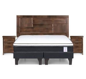 Cama europea king New Style 6 base dividida + set Dolce