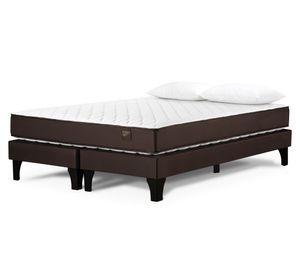 Cama europea 2 plazas Ergo T base dividida + almohadas Light
