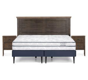 Cama europea King base dividida Autonomy + set Anna