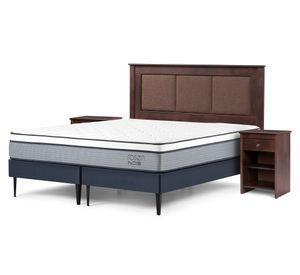 Cama europea 2 plazas base dividida Indie set Rachel