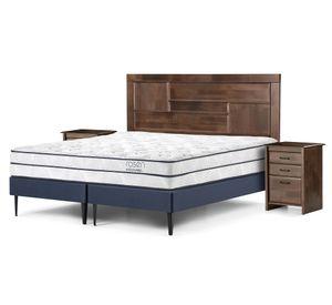 Cama europea 2 plazas base dividida Autonomy + set Dolce