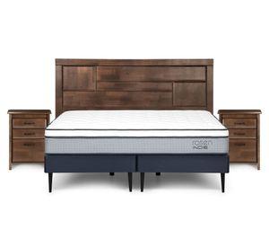 Cama europea King base dividida Indie + set Dolce
