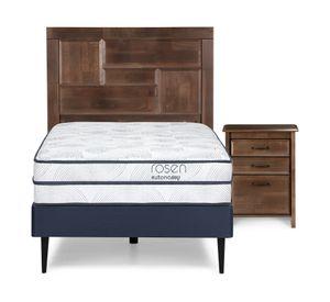 Cama europea 1.5 plazas Autonomy + set Dolce