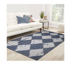 Alfombra 240x340 cm Sisal Atenea azul Idetex