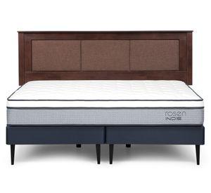 Cama europea King base dividida Indie + respaldo Rachel