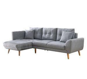 Sofá seccional Suzie gris M+Design