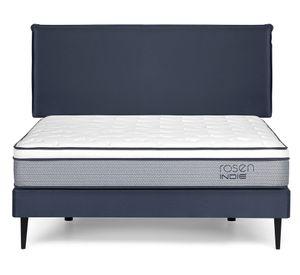 Cama europea 2 plazas Indie + respaldo Maurice
