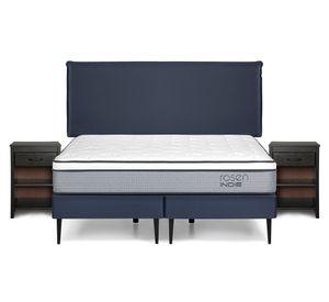 Cama europea King Indie + Set Maurice