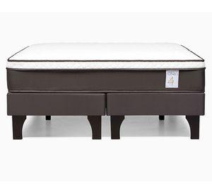 Cama europea 2 plazas New style 4 Plus base dividida