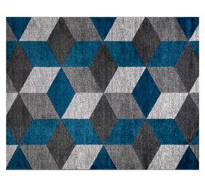 Alfombra 150x100 cm Avangard azul