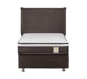 Boxet Nstyle 4 Plus 1 plaza + respaldo Maurice chocolate