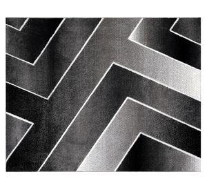 Alfombra 170x230 cm Avangard negro