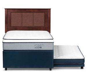 Diván cama 1.5 plazas Indie + respaldo Rachel