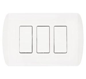 Interruptor doble embutido 10 a modus blanco Bticino