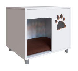 Velador para perro blanco 53x54x45 cm