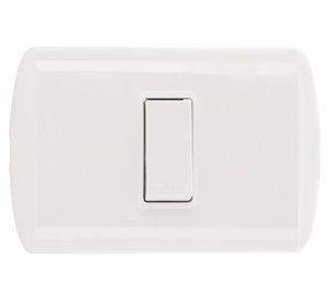 Interruptor simple embutido 9/12 modus blanco Bticino