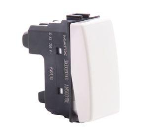 Modulo interruptor 16A Matix antipolvo beige Bticino