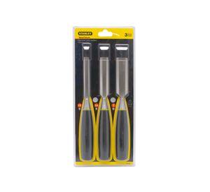 Juego formón para madera 3 piezas 16-125 Stanley