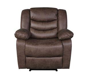 Sillón reclinable eléctrico Konor café