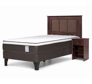 Cama europea 1.5 plazas New style 4 Plus + set Rachel