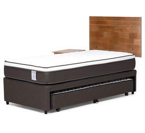Diván New Style 4 Plus 1.5 plazas + Respaldo + velador Tabor