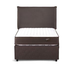Diván Ergo T 1.5 plazas + respaldo Maurice chocolate