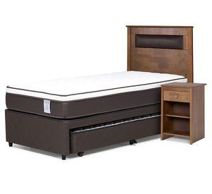Diván New Style 4 Plus 1.5 Plazas Base Normal + Set Ferrara