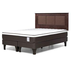 Cama europea 2 plazas New style 4 Plus base dividida + respaldo Rachel