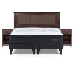 Cama europea Tempo King + Set Rachel