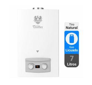 Calefont ionizado tiro natural 7 lt gas licuado ATMD Albin Trotter