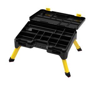 Banquito plegable 150 kg organizador