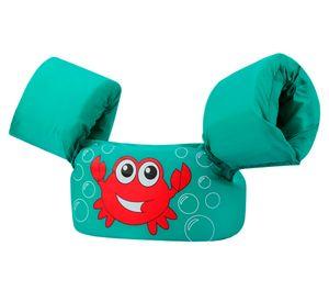Chaleco salvavidas infantil Cangrejo verde