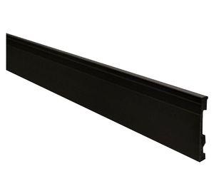 Guardapolvo 100 mm x 2.4 m Extraline EPS negro mate