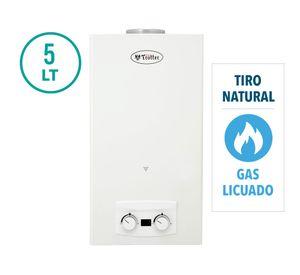 Calefont ionizado tiro natural 5 lt gas licuado ATMD Albin Trotter