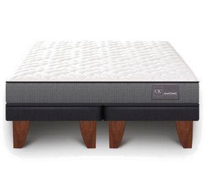 Cama europea 2 plazas Anatomic base dividida patas