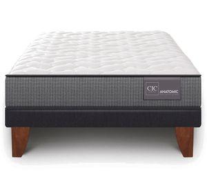 Cama europea 1.5 plazas Anatomic patas