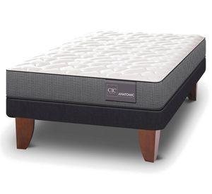 Cama europea 1.5 plazas Anatomic patas