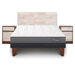 Cama europea 2 plazas Anatomic patas + set Legno